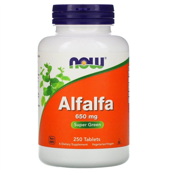 Alfalfa, 650 mg - 250 tablettia