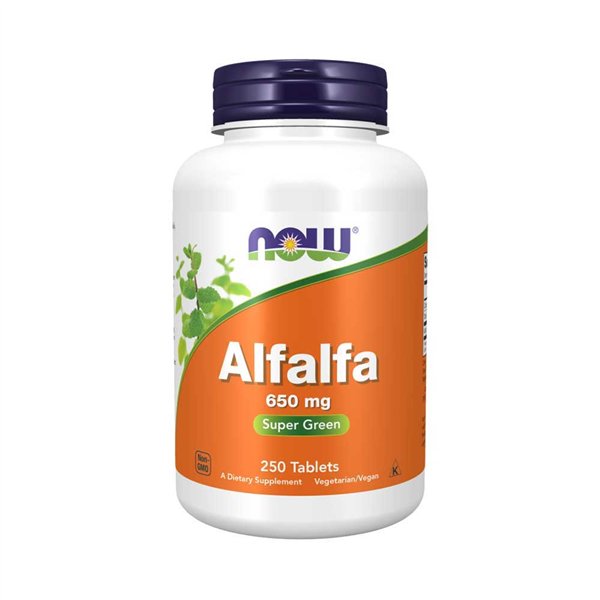 Alfalfa, 650 mg - 250 tablettia