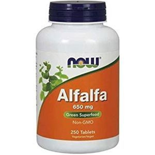 Alfalfa, 650 mg - 250 tablettia