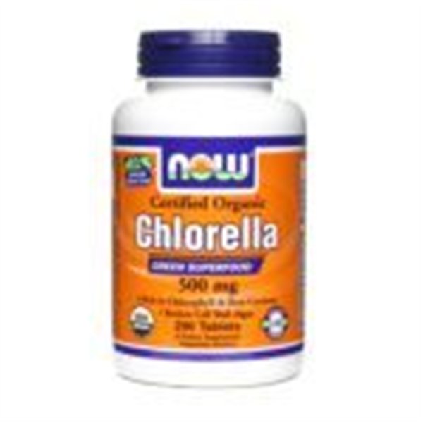 Chlorella, 500 mg - 200 tablečių