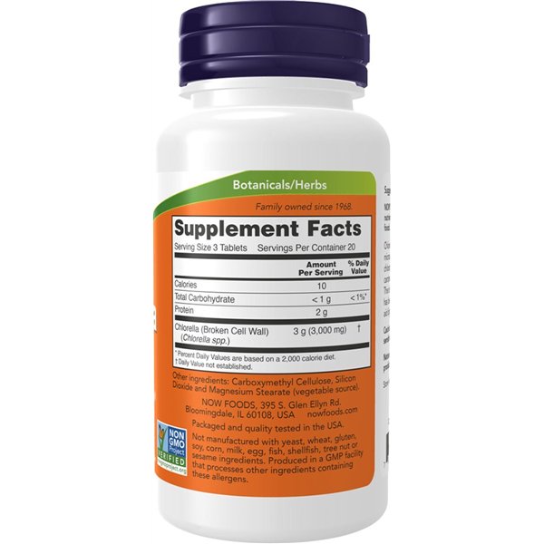 Chlorella, 1000mg - 120 tabs