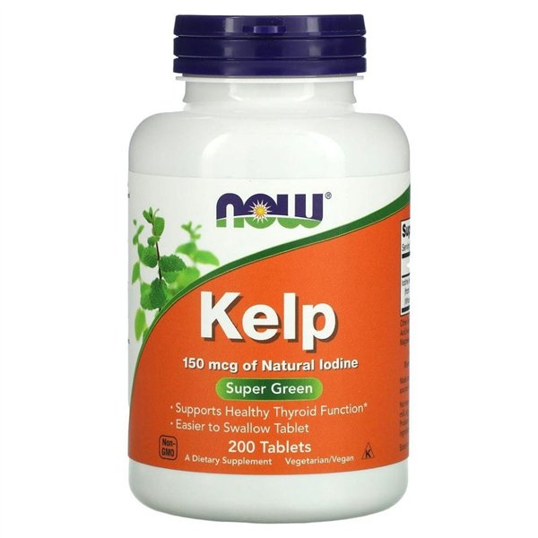 Kelp, 150mcg - 200 tabletes