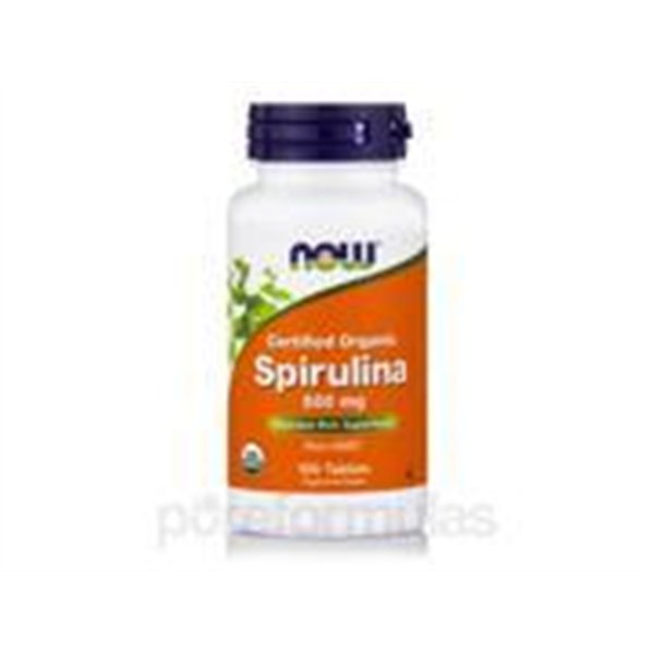 Spirulīna, 500 mg - 100 tabletes
