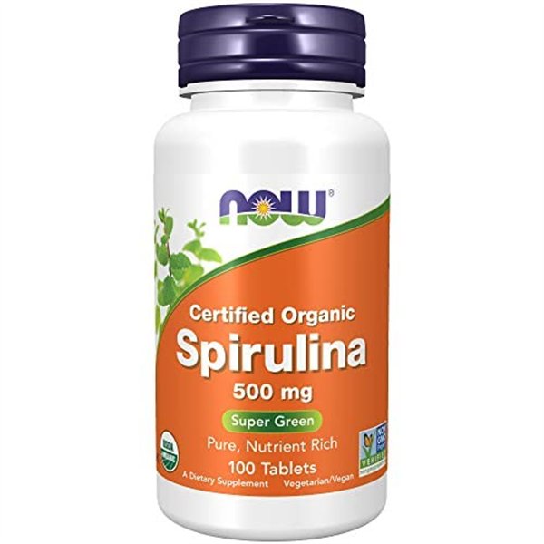 Spirulina, 500mg - 100 tabs