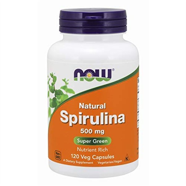 Spirulina, 500 mg - 500 tablečių