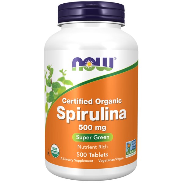 Spirulina, 500 mg - 500 tablettia