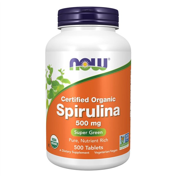 Spirulīna, 500 mg - 500 tabletes