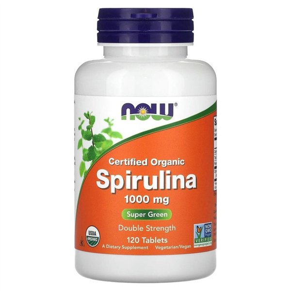  Spirulina, 1000 mg - 120 tablečių