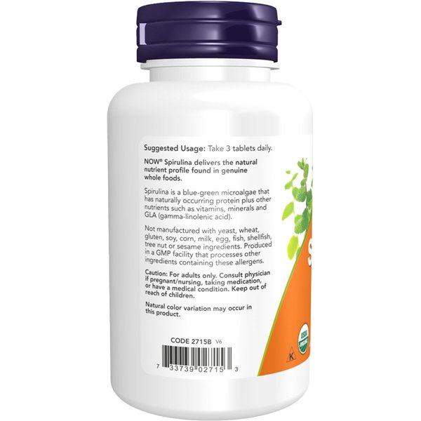 Spirulina, 1000mg - 120 tabs 