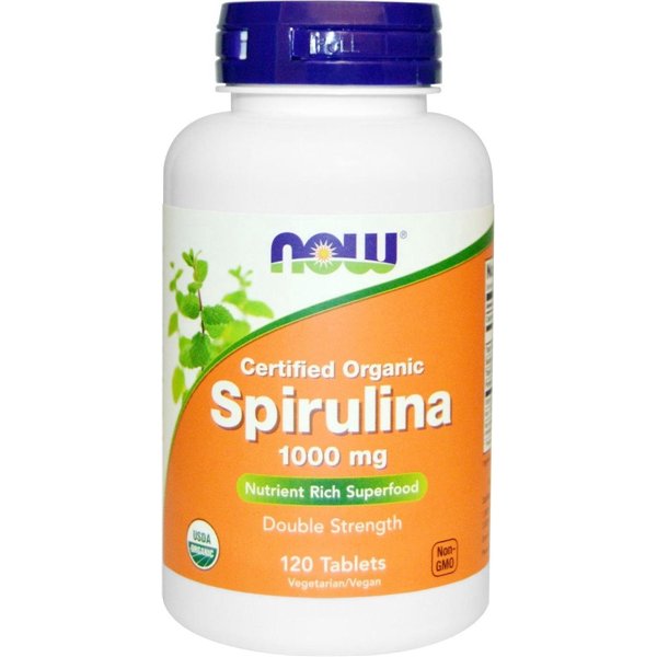 Spirulina, 1000mg - 120 tabs 