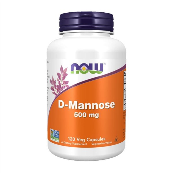 D-Mannose, 500mg - 120 vcaps