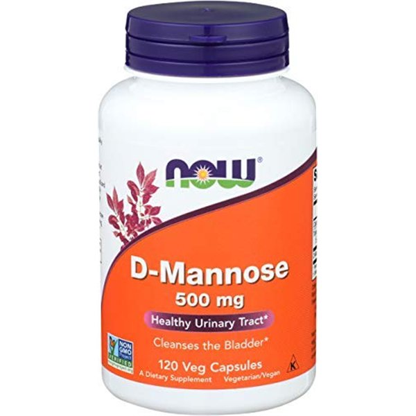 D-Mannose, 500mg - 120 vcaps