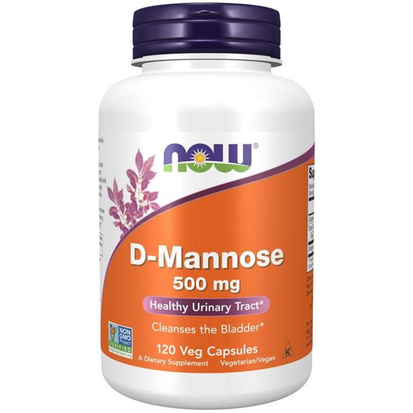 D-Mannose, 500mg - 120 vcaps