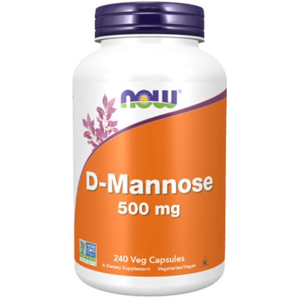 D-Mannose, 500mg - 240 vcaps