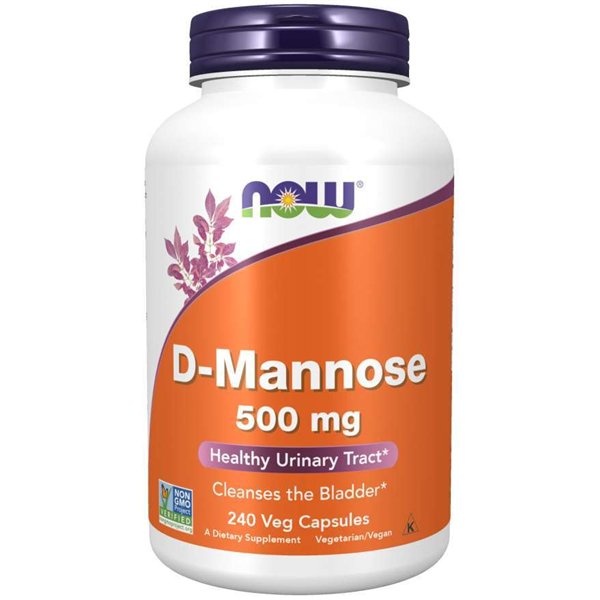 D-Mannose, 500mg - 240 vcaps