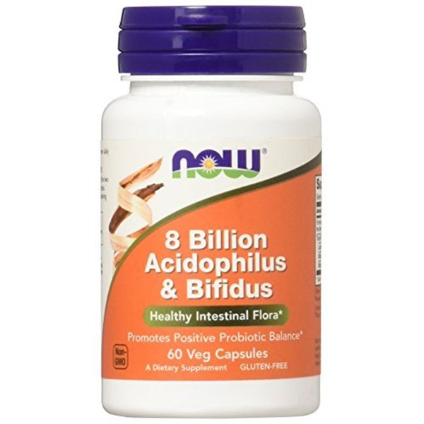 8 miljardia asidofilusta ja bifidosta - 60 v-kapselia