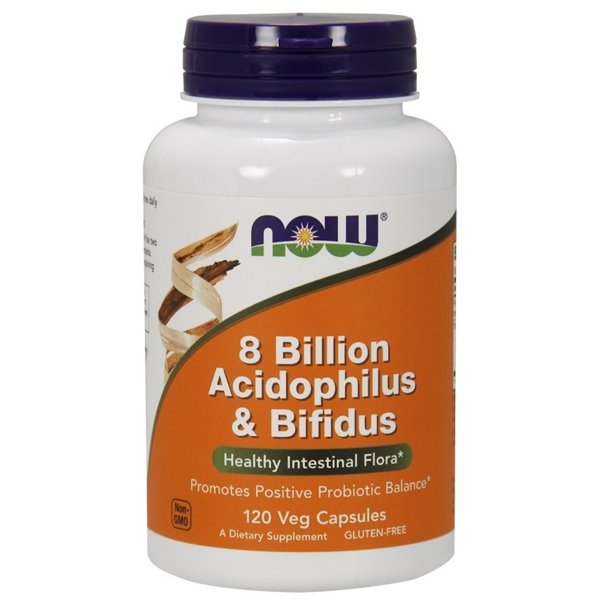 8 Billion Acidophilus & Bifidus - 120 vcaps