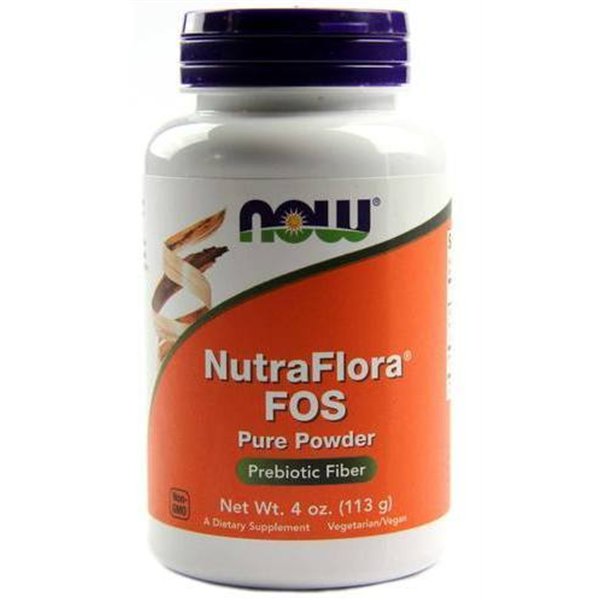 NutraFlora FOS, Pure Powder - 113g