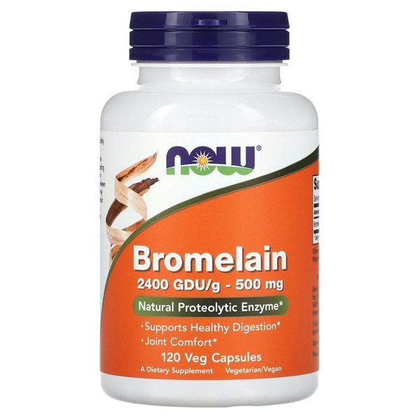 Bromelain, 500mg - 120 vcaps