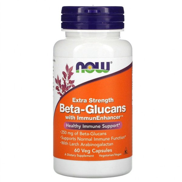 Beta-Glucans with ImmunEnhancer, Extra Strength - 60 vcaps