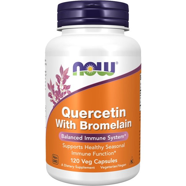 Quercetin with Bromelain - 120 vcaps