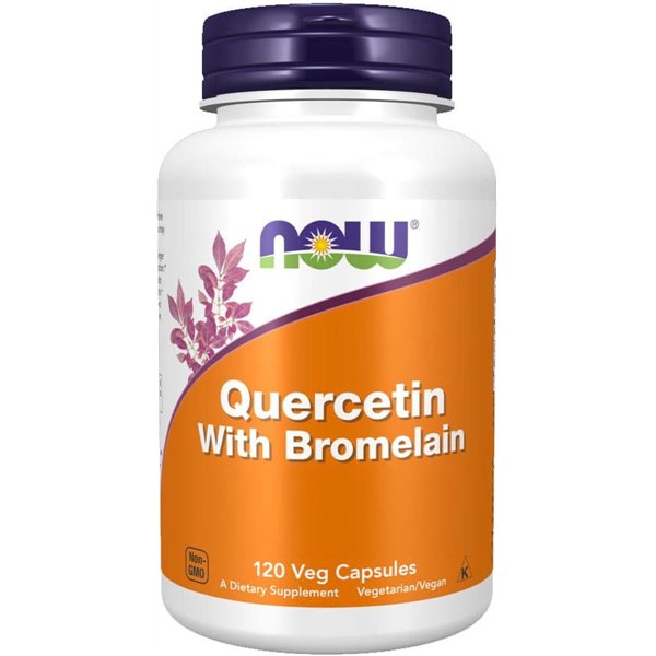Quercetin with Bromelain - 120 vcaps