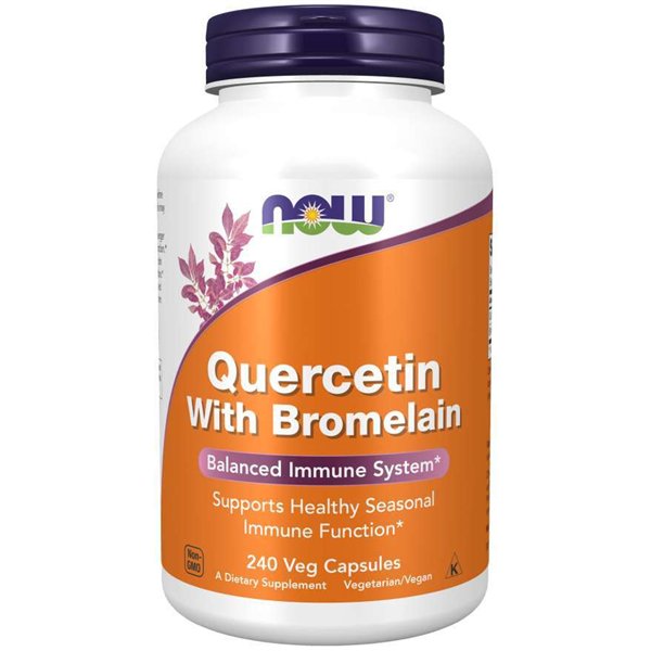 Quercetin with Bromelain - 240 vcaps
