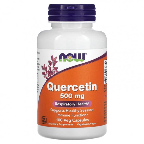 Quercetin, 500mg - 100 vcaps