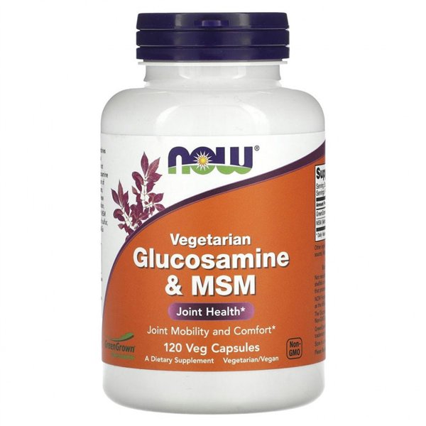 Glucosamine & MSM Vegetarian - 120 vcaps
