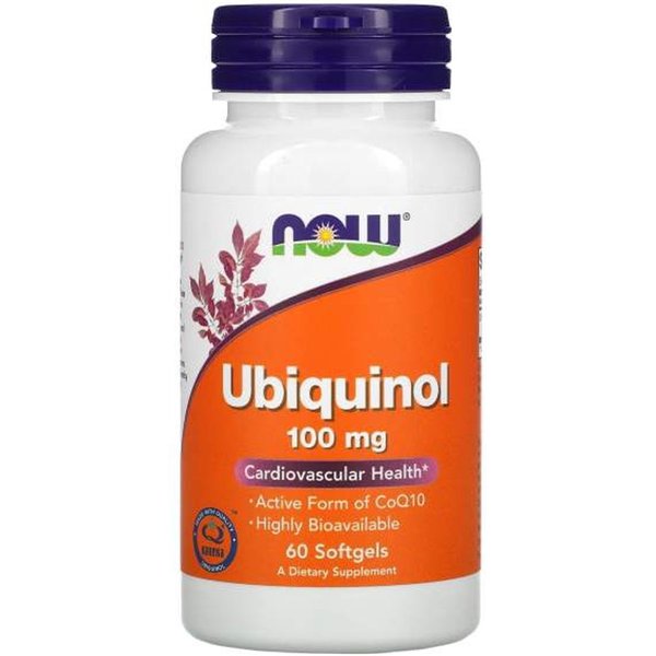 Ubiquinol, 100mg - 60 softgels
