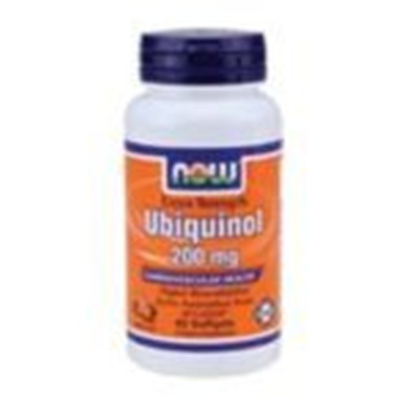 Ubichinolis, 200 mg – 60 minkštųjų kapsulių