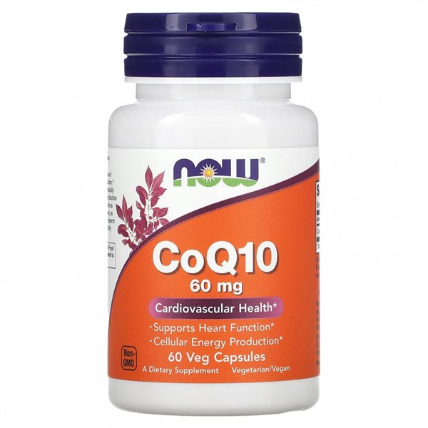 CoQ10, 60mg - 60 vcaps