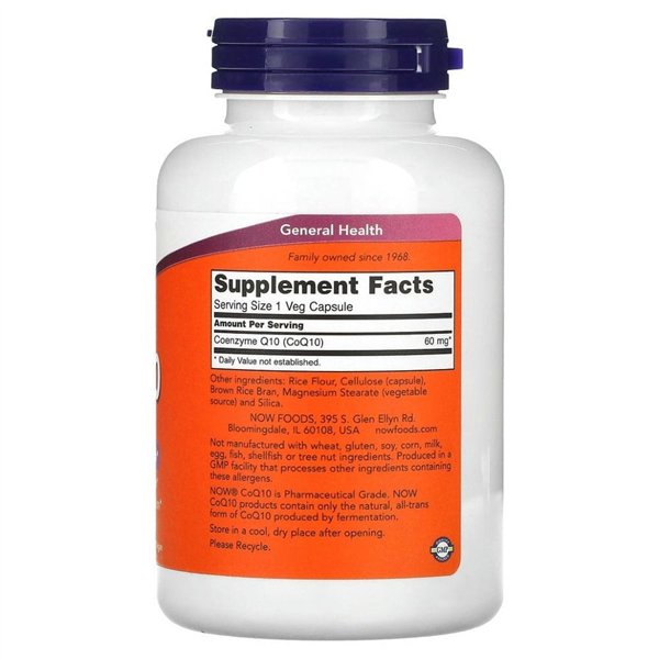 Kofermentas Q10, 60 mg – 180 v kapsulių