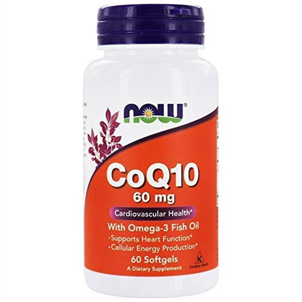 CoQ10 ja omega-3, 60 mg - 60 pehmeäkapselia
