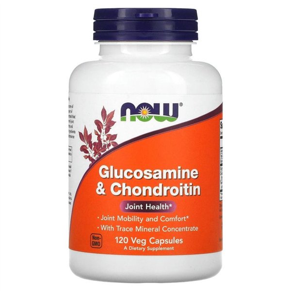 Glucosamine & Chondroitin with Trace Mineral Concentrate - 120 caps