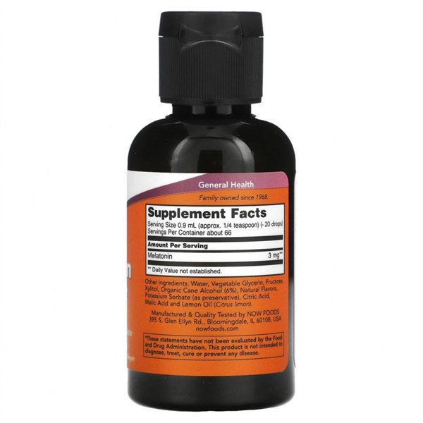 Liquid Melatonin - 59 ml.