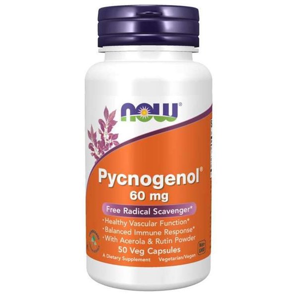 Pycnogenol acerola- ja rutiinijauheella, 60 mg - 50 v-kapselia