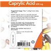 Caprylic Acid, 600mg - 100 softgels