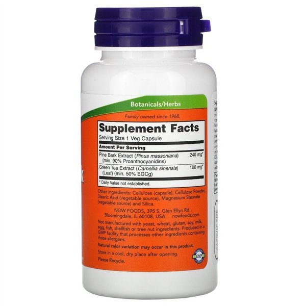 Pine Bark Extract, 240mg - 90 vcaps
