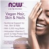 Веганские волосы, кожа и ногти - 90 растительных капсул