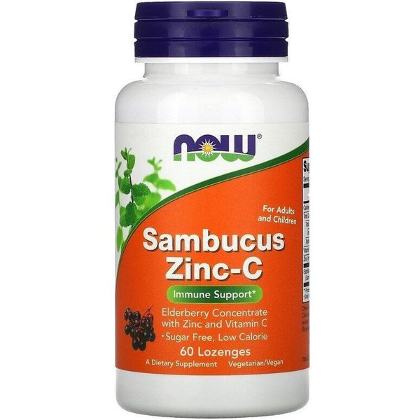  Sambucus Zinc-C - 60 леденцов