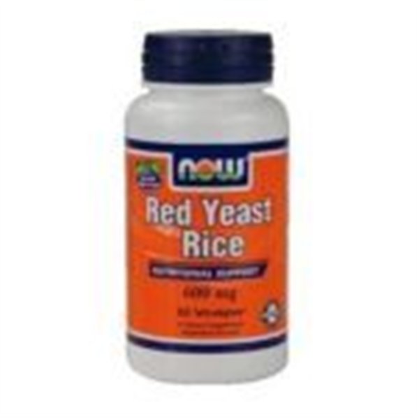 Red Yeast Rice, 600mg - 60 vcaps