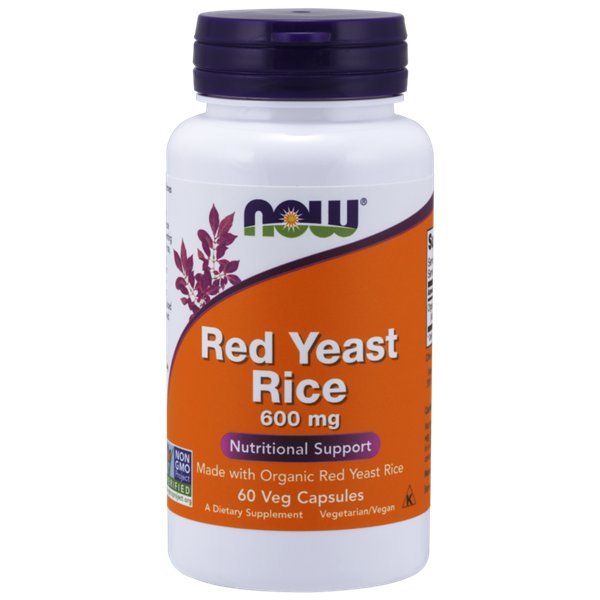 Red Yeast Rice, 600mg - 60 vcaps