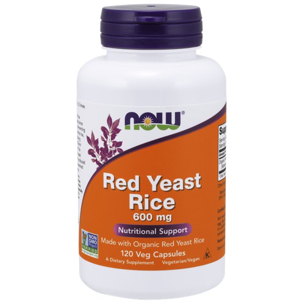 Red Yeast Rice, 600mg - 60 vcaps