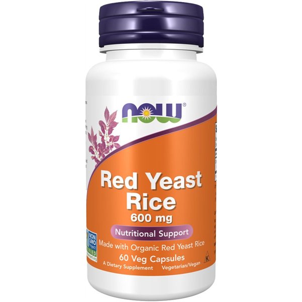 Red Yeast Rice, 600mg - 60 vcaps