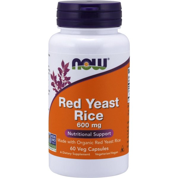 Red Yeast Rice, 600mg - 60 vcaps