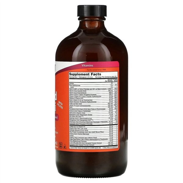 Liquid Multi, Tropical Orange (Iron Free) - 473 ml.