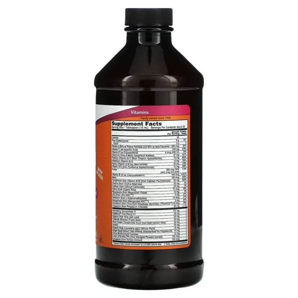 Liquid Multi, Wild Berry (Iron Free) - 473 ml.