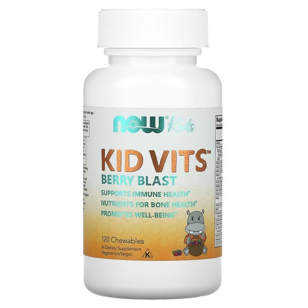 Kid Vits, Berry Blast - 120 purutablettia