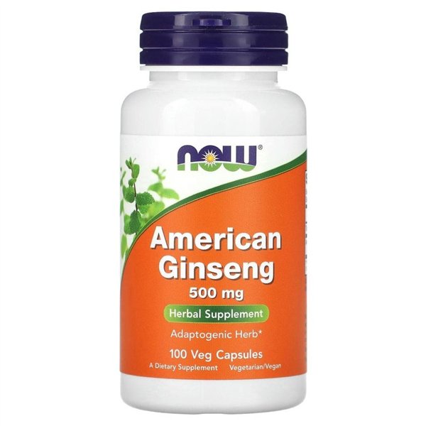 American Ginseng, 500mg - 100 vcaps